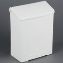 White Plastic Sanitary Napkin Wall Recepticle