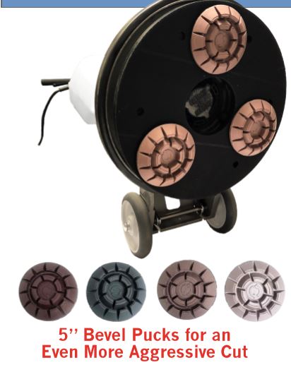 5”  Diamond Bevel Puck System
