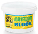 Container of Formula 522 Odor Destroyer Block on a white background