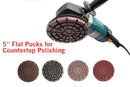 5" Flat Pucks for Countertop Polishing
5000 grit