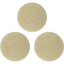 7.75" Beige Pad Each