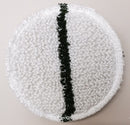 Hand Bonnet Mitt with One Green Strip and Slot for hand